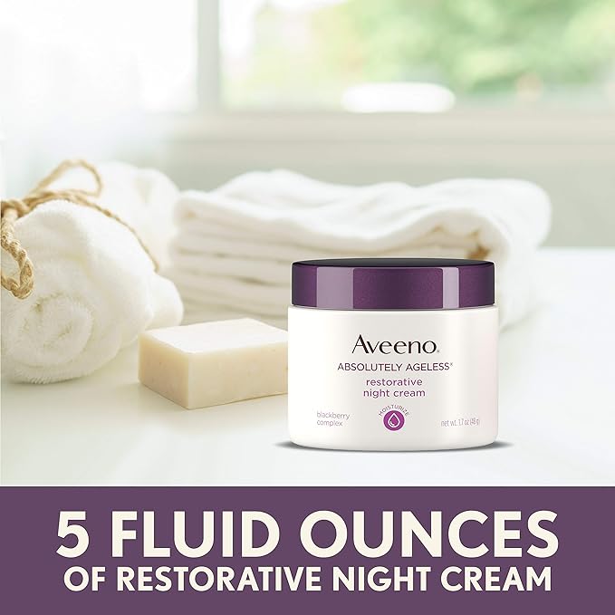 aveeno restorative night cream