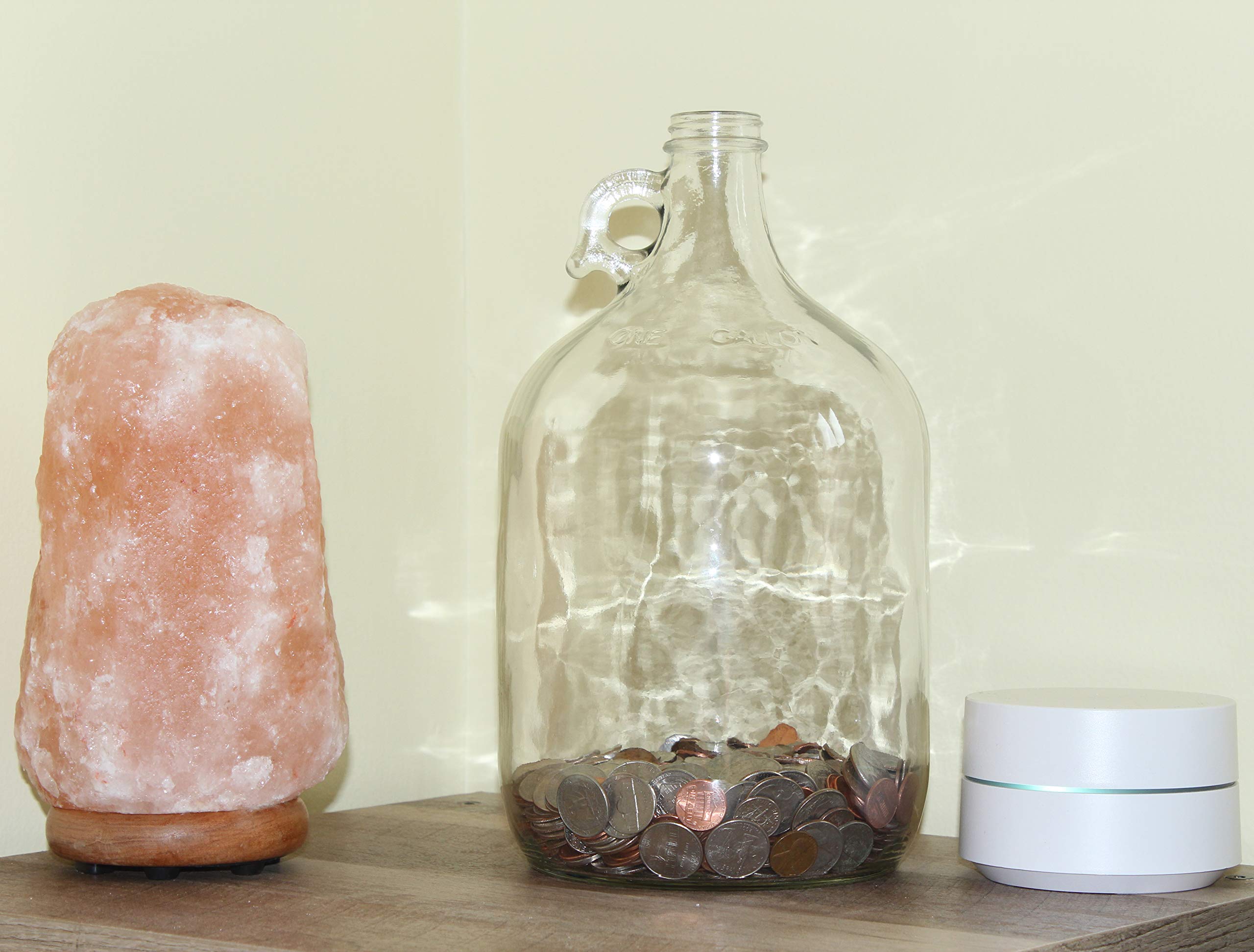 Skywin Swear Jar, Glass Coin Jar for Adults, Large Money Jar, Coin Bank, Piggy Bank for Storing Coins & Change