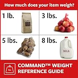 Command Large Brushed Nickel Metal Hook, Damage Free Hanging, 2.2kg Hold, view 7