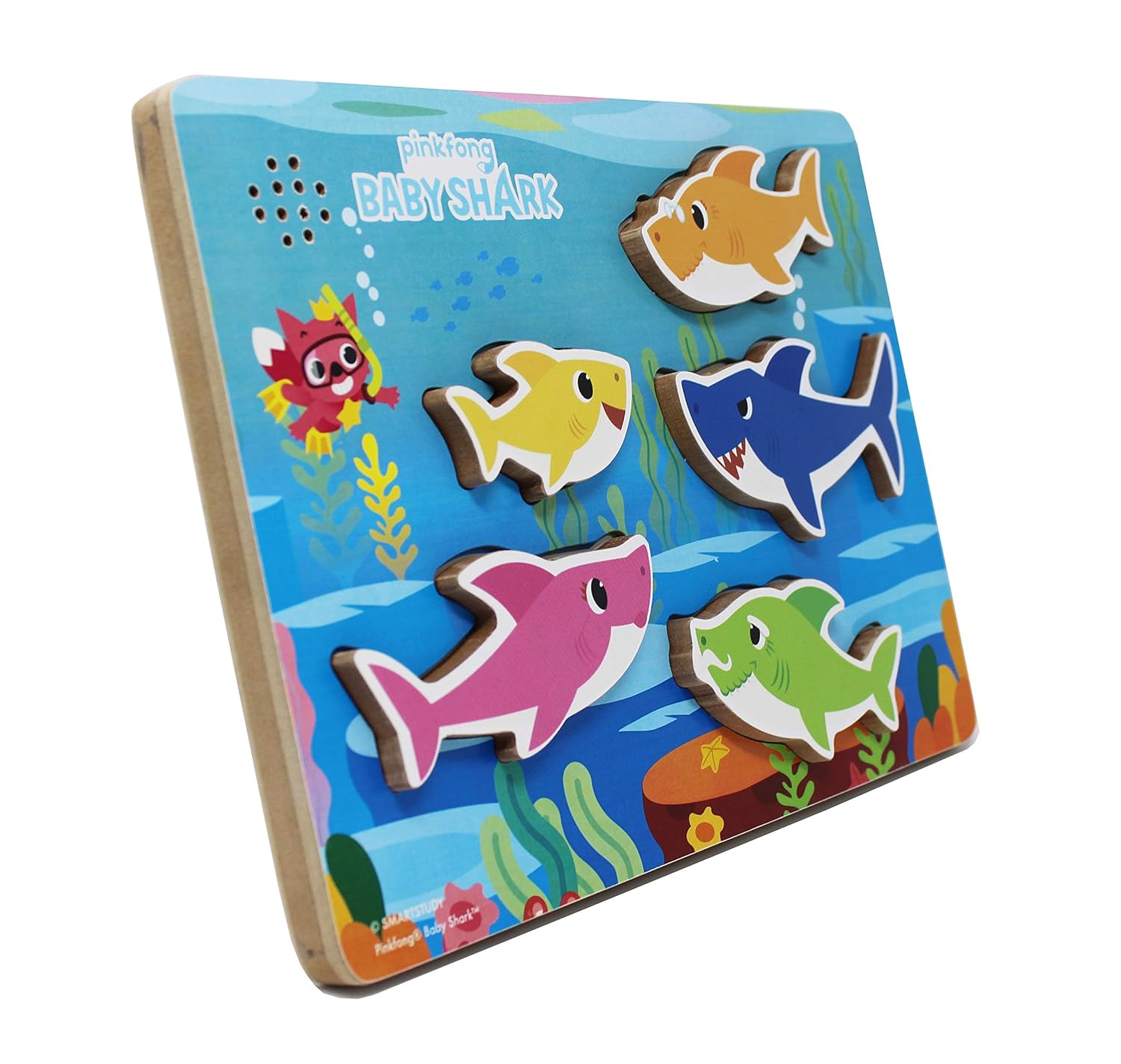 pinkfong baby shark wooden puzzle