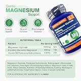 Zipvit Magnesium Glycinate 2000mg with 400mg Elemental, Vitamin B6 120 Veg view 7