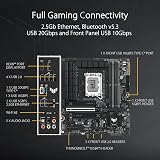ASUS TUF Gaming B760M-PLUS WiFi II Motherboard Intel B760 LGA 1700 DDR5 mATX view 6