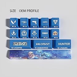 GATOKIT Valorant Custom Keycaps OEM Profile 14keys