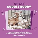 Webbox Colby the Cuddle Cow Plush Toy with Heartbeat for Separation Anxiety view 5