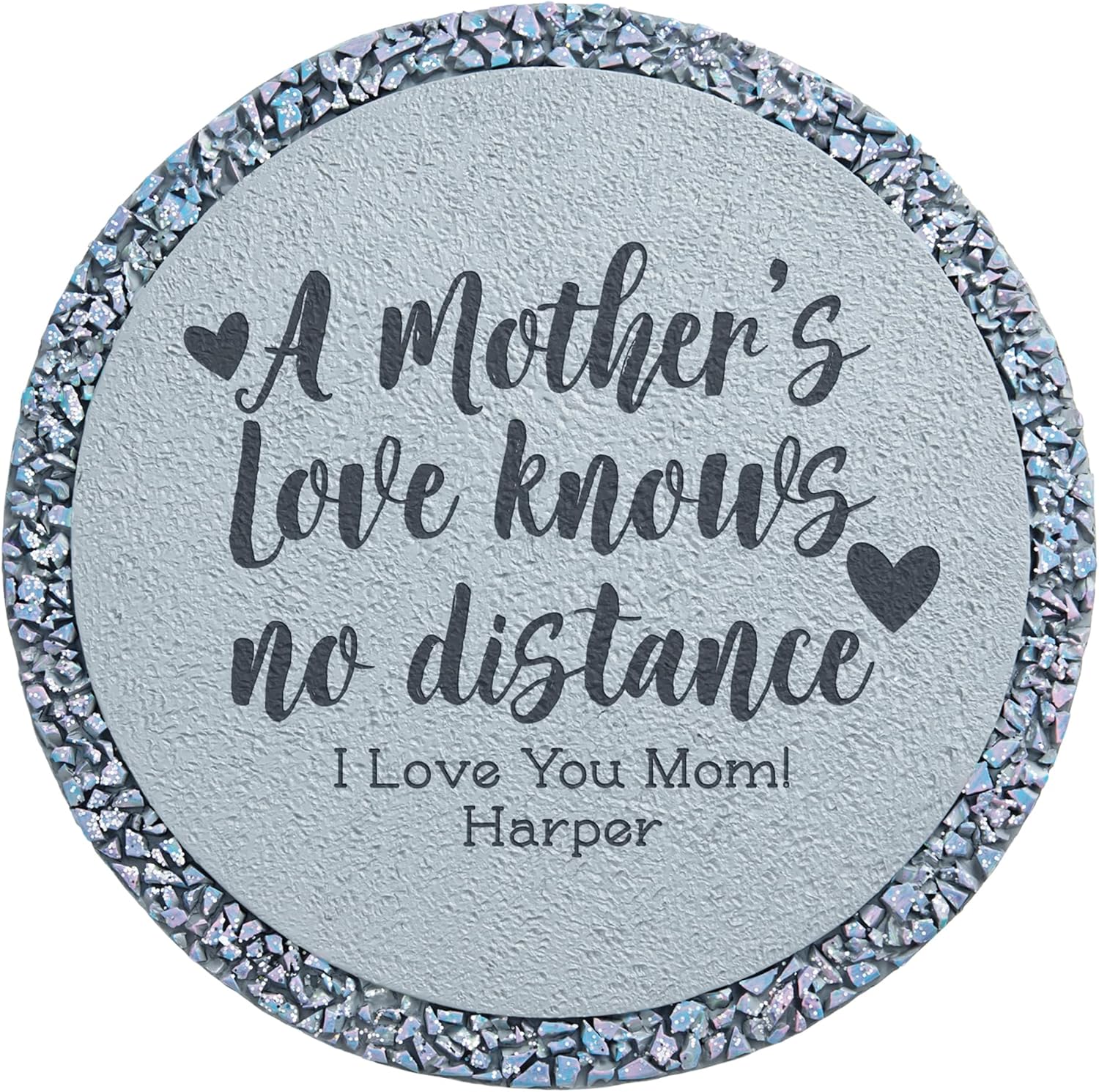 Hardscaping Materials - Let's Make Memories Personalized Mother's Love Knows No Distance Large Garden Stone - for Mom