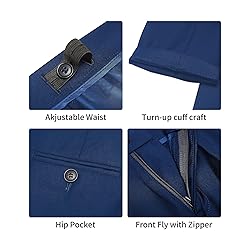 Marvelous World Boys Blue Slim Fit Suits Set Formal