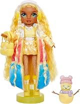 Rainbow High Sunny Yellow Winter Wonderland 28 cm Doll with Hidden Snow Kit view 7