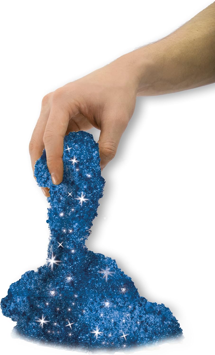 kinetic sand shimmering sapphire