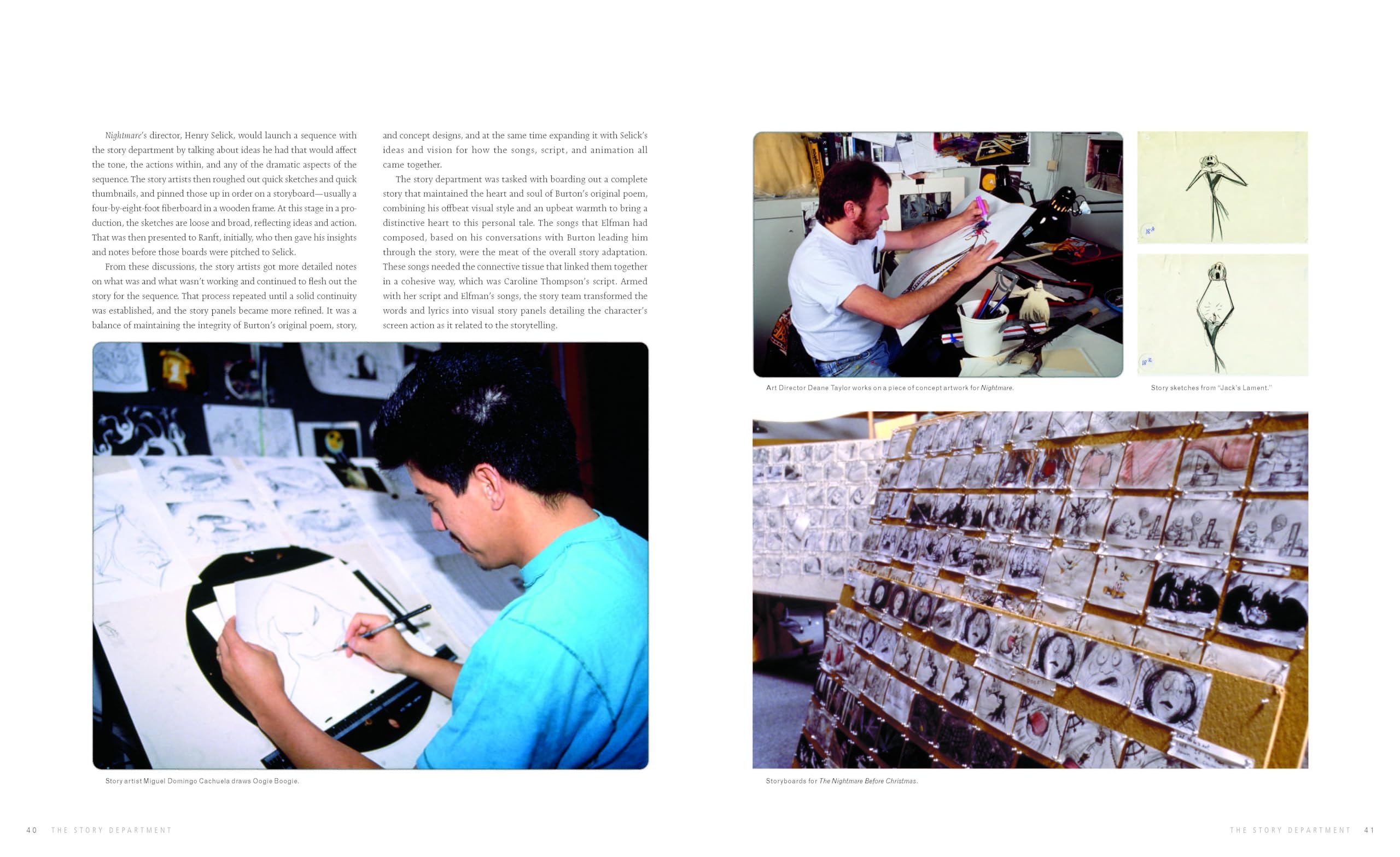 Tim Burton's The Nightmare Before Christmas Visual Companion (Disney Editions Deluxe)