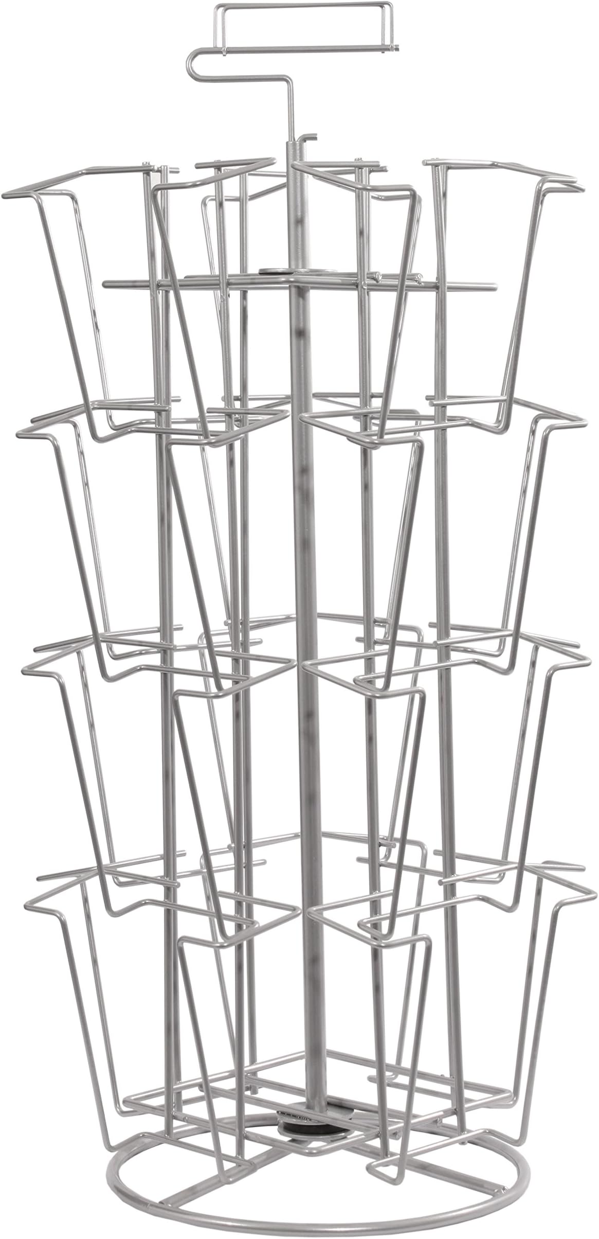 Counter-Top Card Stands 16 Fächer 130x180mm Hoch Silver