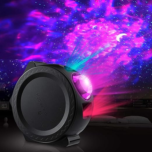Homealexa Led Projektionslampe Sternenhimmel Projektor Romantische Nachtlicht Projektion Wasserwelle Lichteffekte Mit Farbwechsel Stimmungsbeleuchtung Fur Party Halloween Karneval Weihnachten Amazon De Beleuchtung