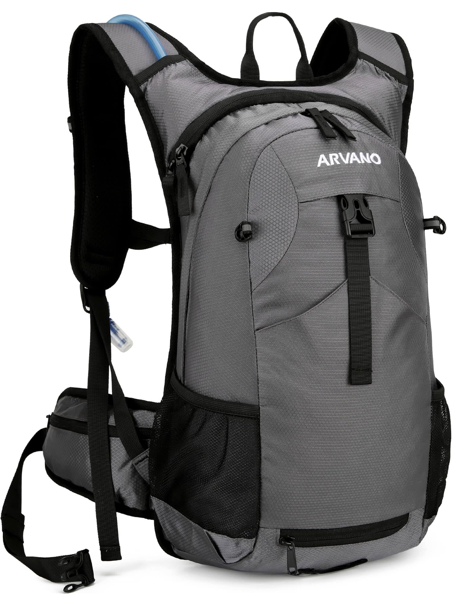 Arvano Hydration Backpack 18L with 2L Water Bladder, Insulated Lightweight Cycling Rucksack for Hiking, Skiing, Mountain Biking, Mtb Outdoor Sports for Men Women