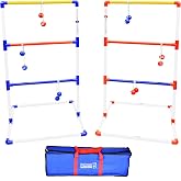 GoSports Portable Ladder Toss Game Set For Family and Friends - Weather Resistant Construction and Easy Setup for Adults and Family - Backyard Toss Game for Family Party, Cookouts &amp; Beach Fun