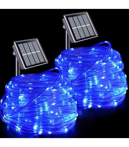 Bh Guirnaldas Luces Exterior Solar, Con 50 Led Bola Cristal