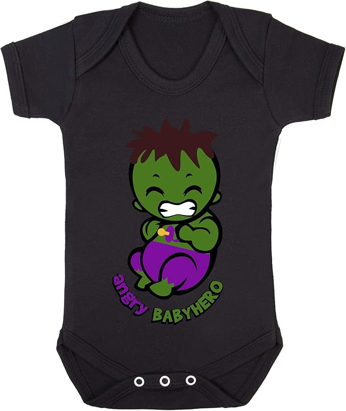 Colour Fashion Little Hulk Angry Babyhero Bodysuits Onesie