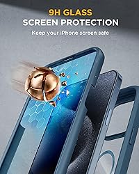Miracase Magnetic for iPhone 15 Pro Case