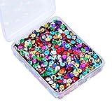 Whaline 20,000 Pcs Bulk Loose Sequins Round Cup