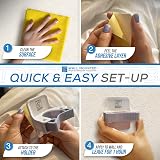 TDBS Mop & Broom Holder Wall Mounted Gripper Pack of 3 (6 Holders) view 6