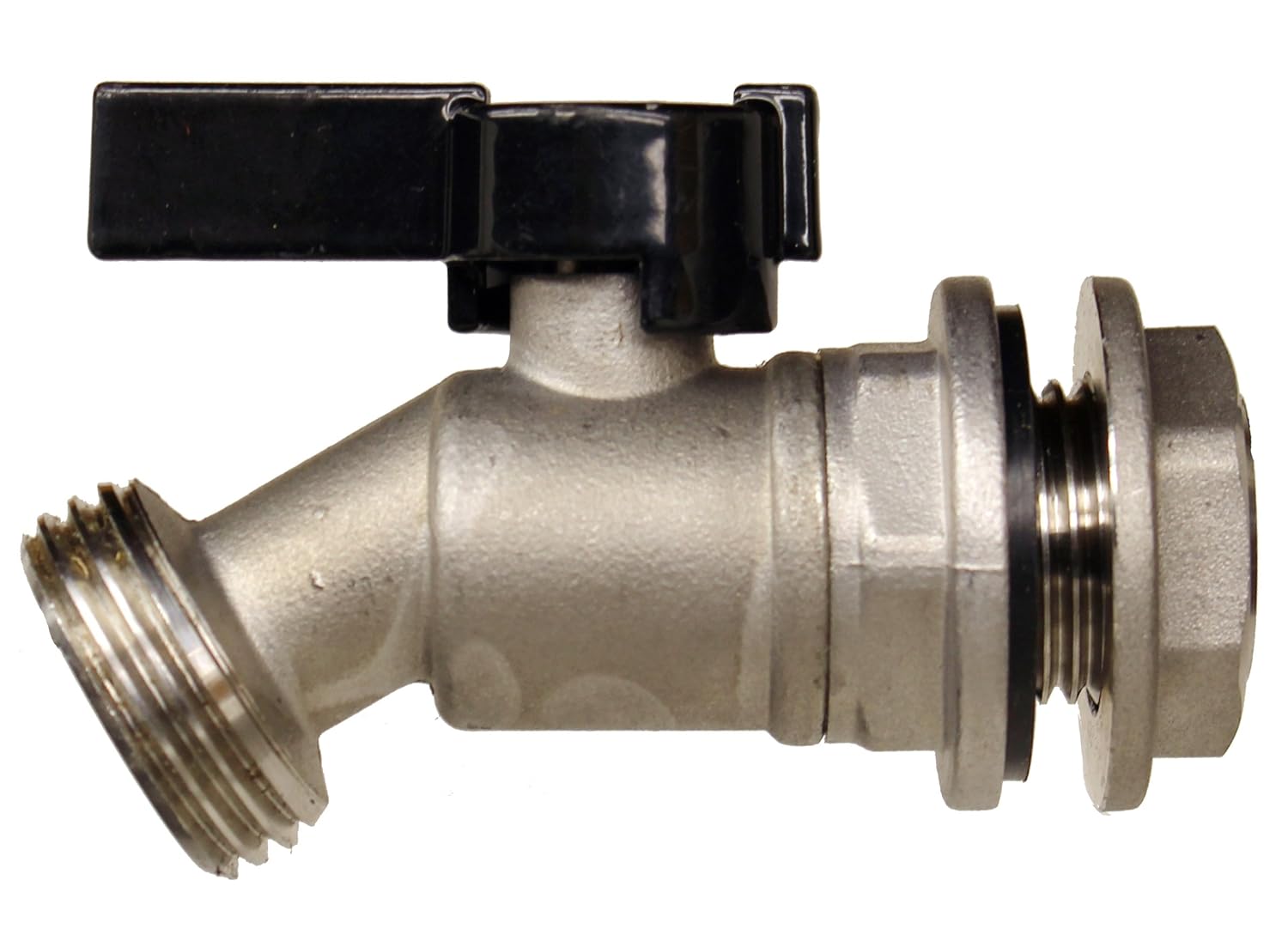 RAINPAL RBS006 Stainless Steel Rain Barrel Spigot(Ball Valve, Quarter Turn)