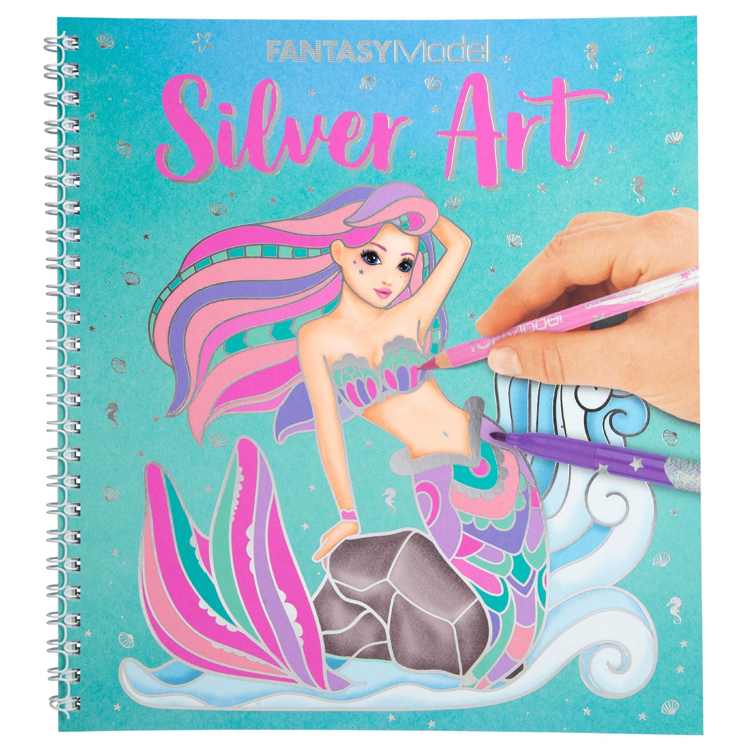 Depesche Top Model - Fantasy Silver Art Design Book (411237)