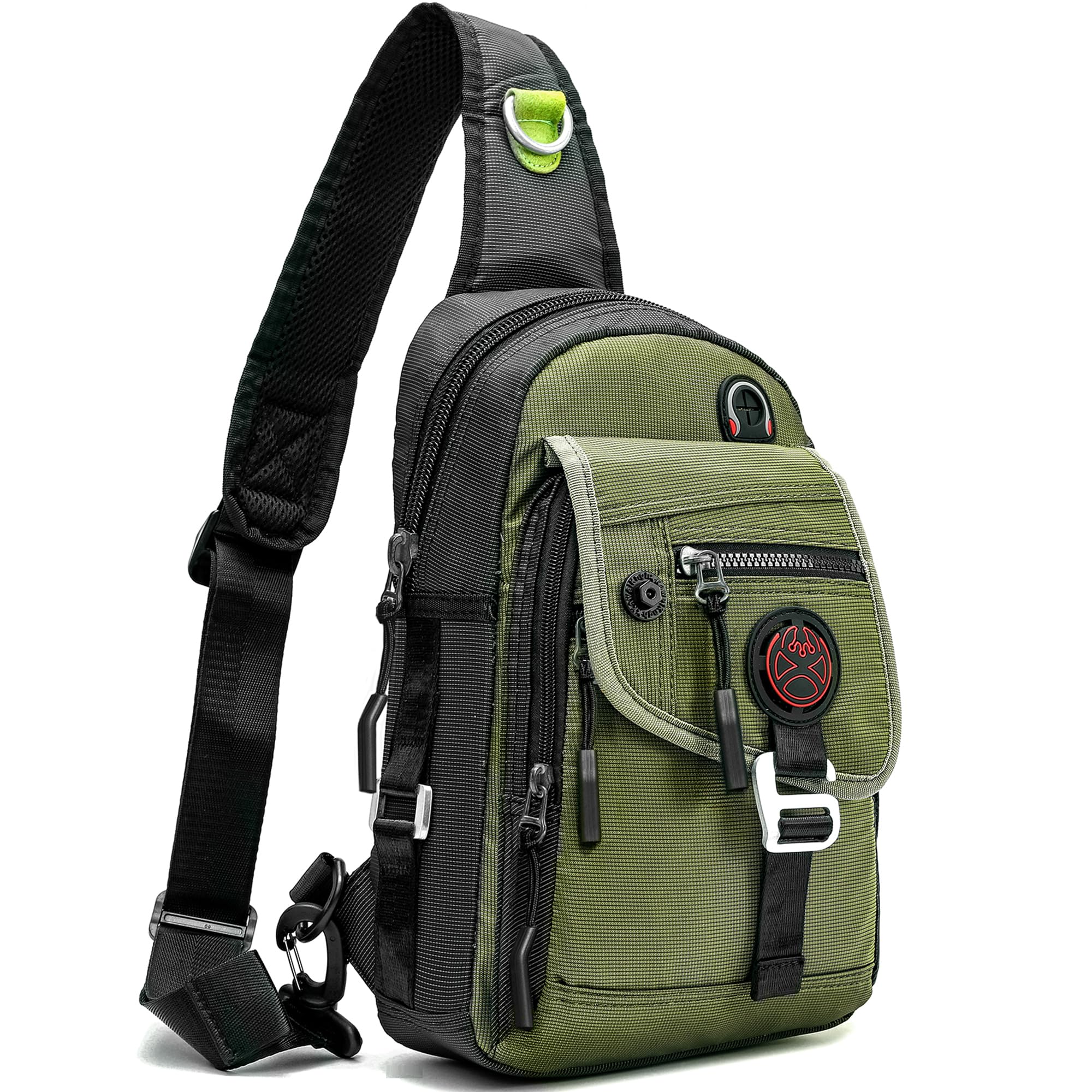 Photo 1 of NICGID Sling Bag Chest Shoulder Backpack Crossbody Bags for Tablet Laptop Outdoor Hiking Men Women