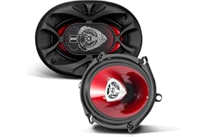 BOSS Audio Systems CH5720 Car Speakers - 225 Watts of Power Per Pair and 112.5 Watts Each, 5 x 7 Inch, Full Range, 2 Way, Sol