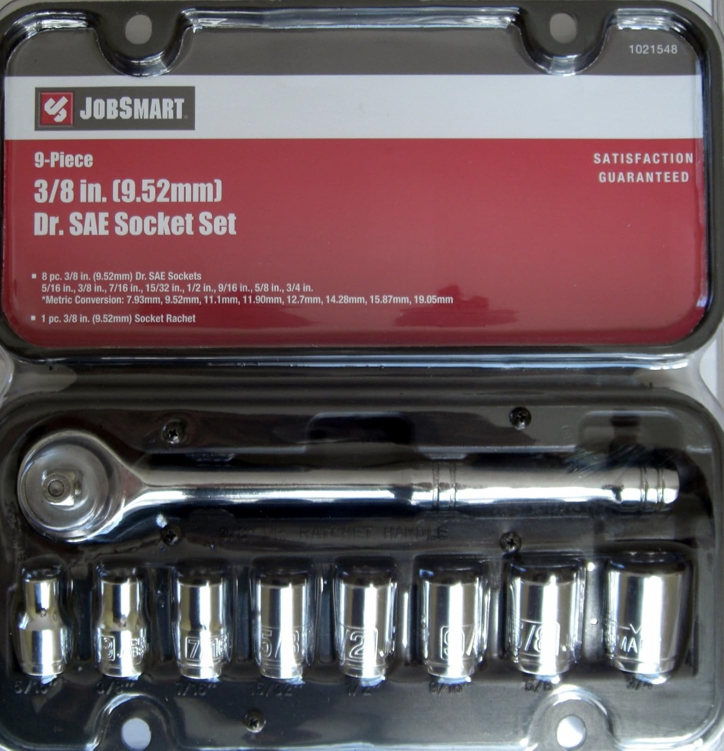 JobSmart 9Piece 3/8" Socket Set with Case Amazon.ca Tools & Home