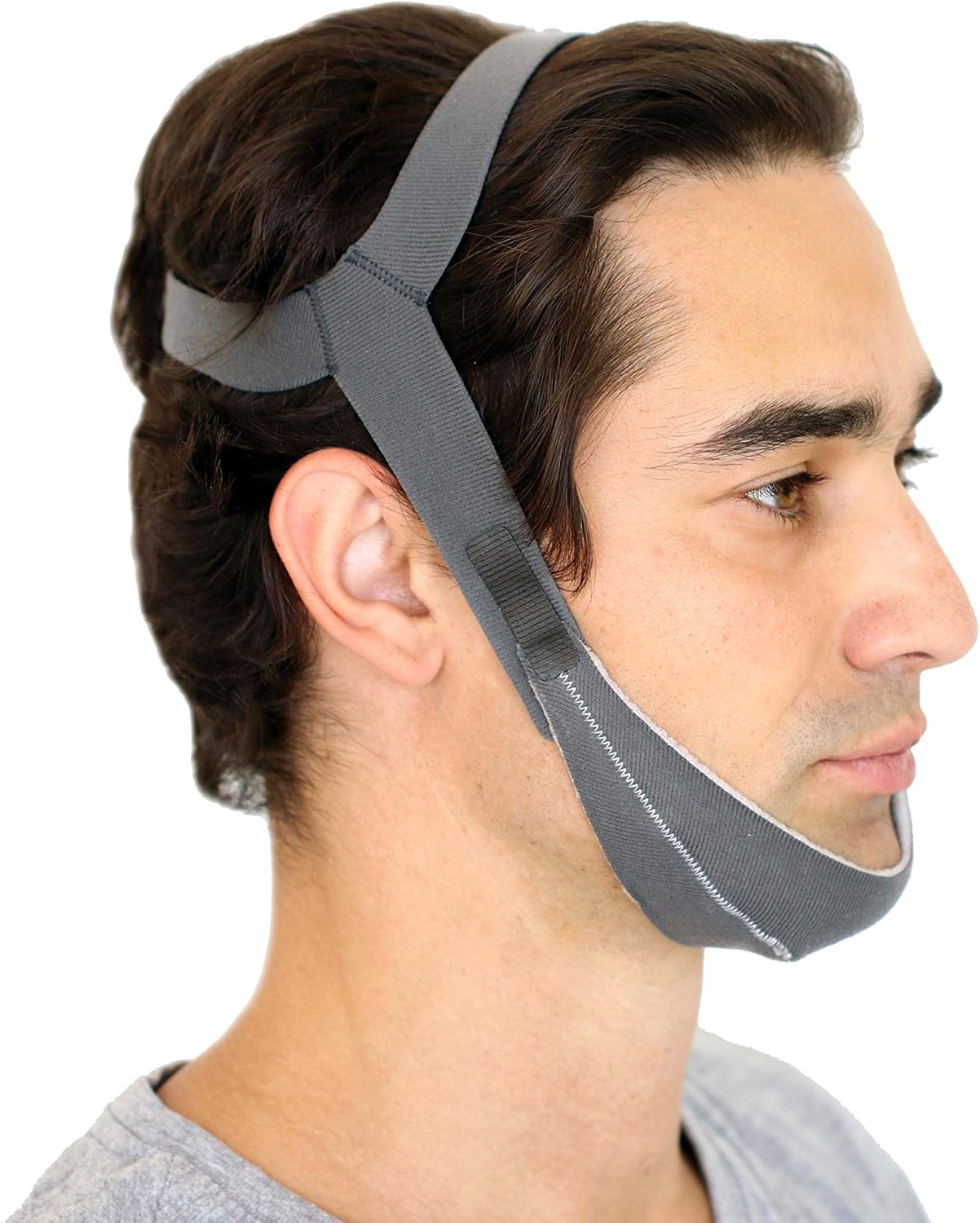 Best in Rest Premium Chin Strap, Adjustable Effective Anti Snoring Sleep Aid Solution, Reduce Snoring and CPAP Mask Leak, for Men and Women.: Health & Personal Care