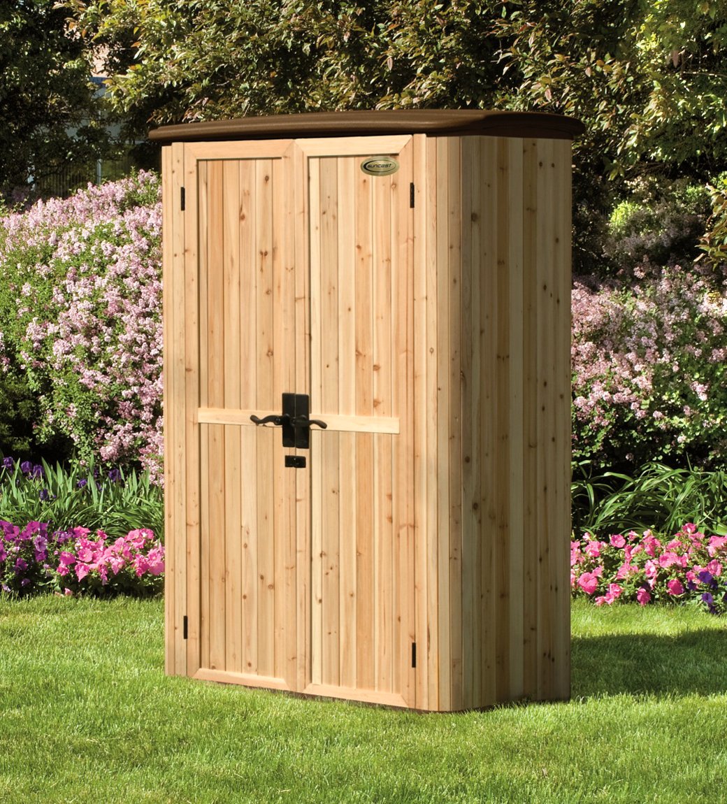 Suncast Wood/Resin Vertical Shed Amazon.co.uk Garden & Outdoors
