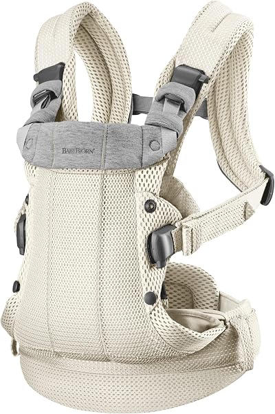 BabyBjörn Harmony Baby Carrier 3D Mesh Cream Ergonomic Lightweight