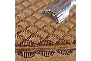 Pro Leather Carvers D765 11-Seed Border Stamp, Japan Select Stamping Tool