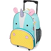 Skip Hop Kids Rolling Backpack, Zoo, Unicorn