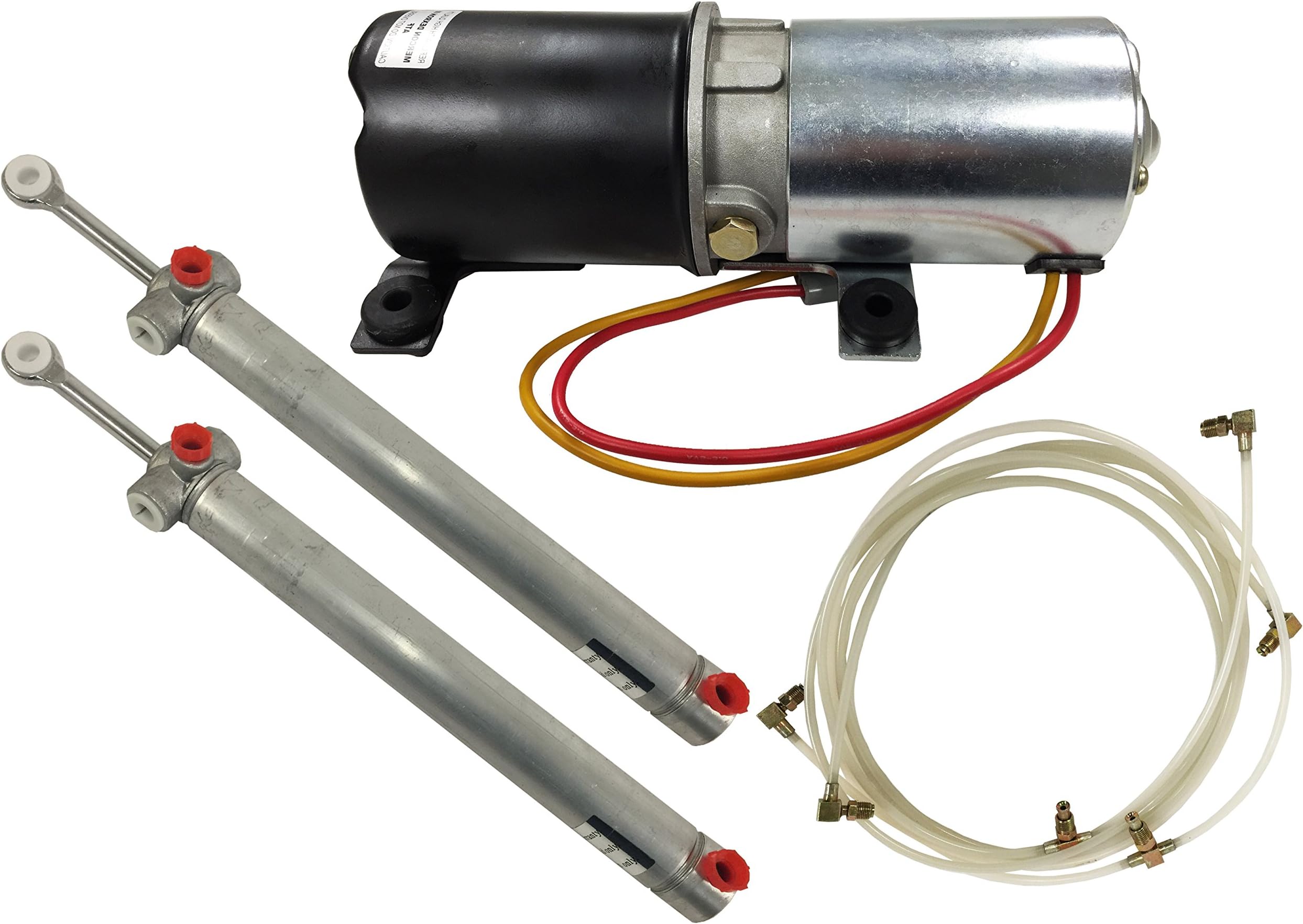 Auto Pro USA Convertible Top Kit for 1999-2004 Ford Mustang | Includes 2 Rams, 1 Motors, 2 Hoses