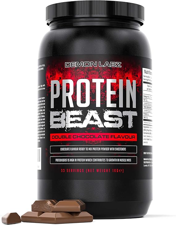 Protein Beast (Double Chocolate Flavour) 80 Protein Shake Whey
