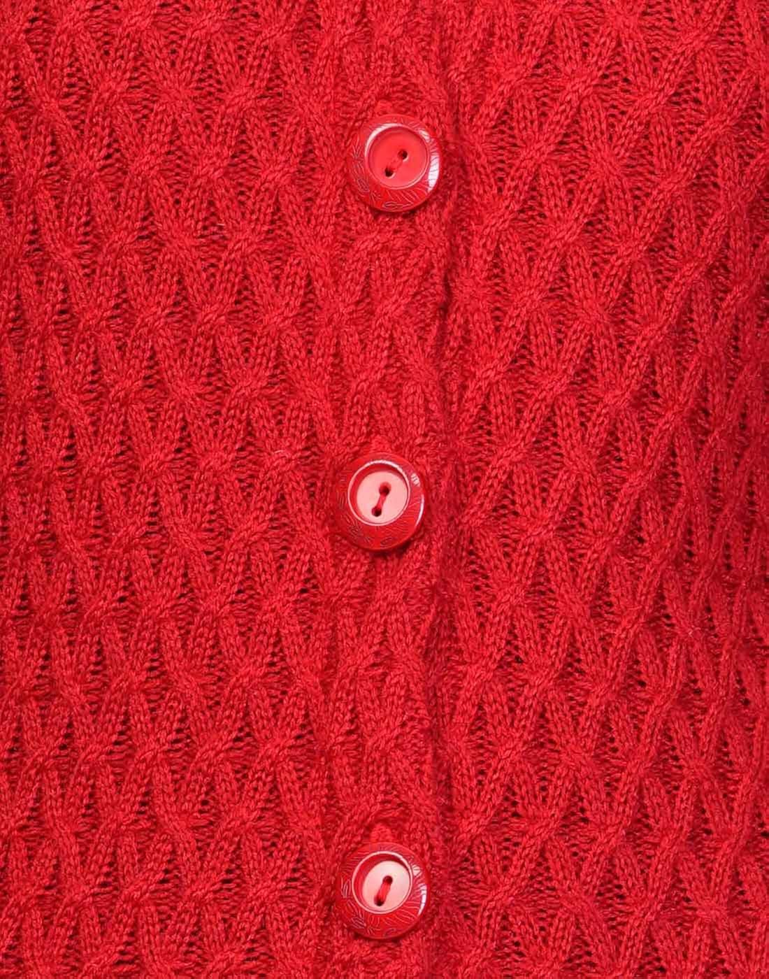 montrex red designer long coat for women