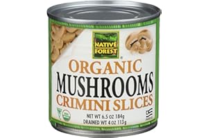 Native Forest Organic Sliced Crimini Mushroomss (12x7Oz)