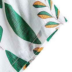 Men Tshirt Mens Hawaiian Shirts Button Down Short
