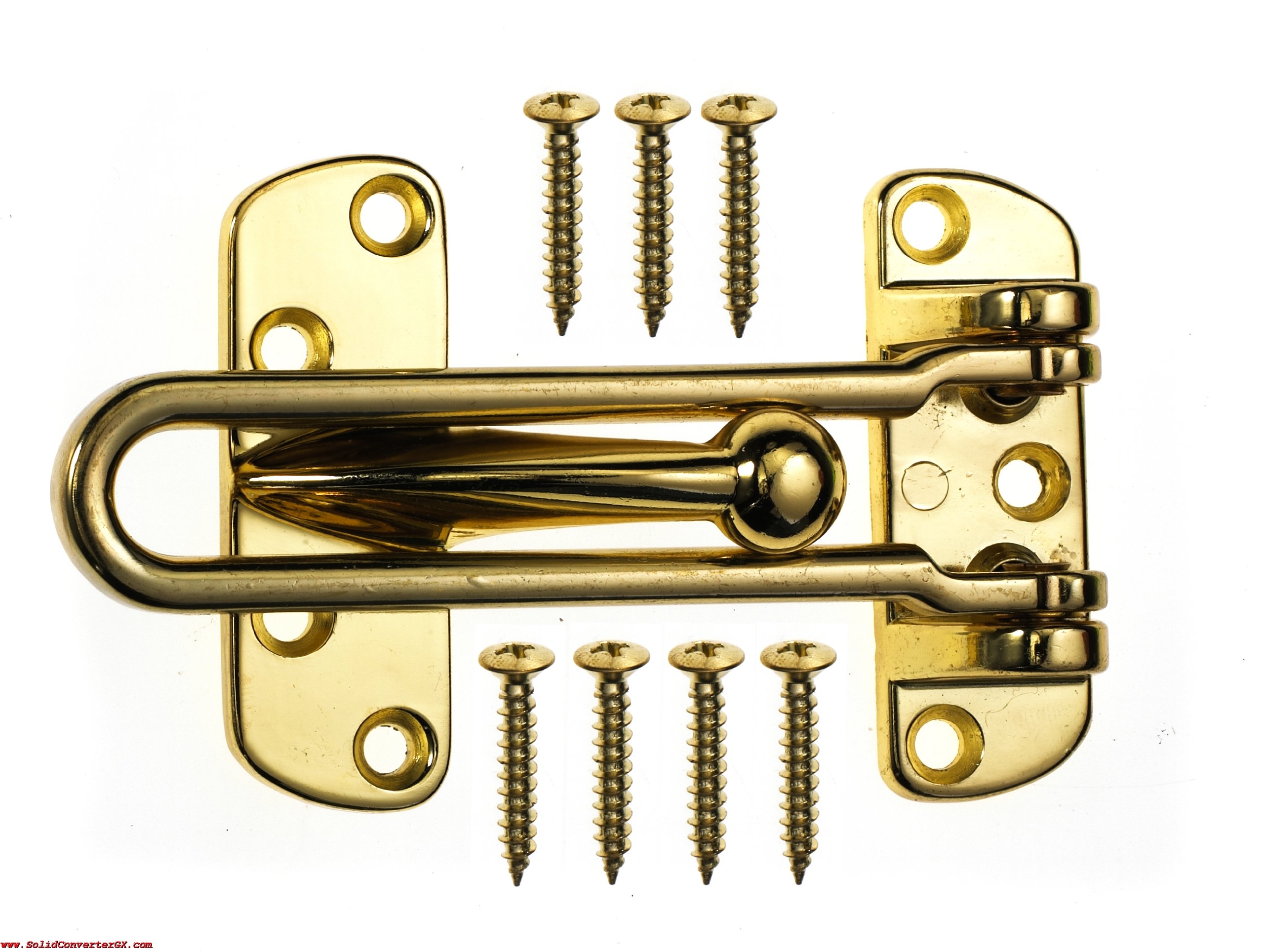 ERA 789-32 Door Restrictor with Brass Effect