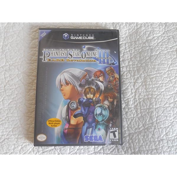 PHANTASY STAR ONLINE EPISODE III C.A.R.… Phantasy Star Online Episode III: C.A.R.D. Revolution - (GC