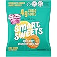 SmartSweets Peach Rings, Candy with Low Sugar (3g), Low Calorie, Plant-Based, Free From Sugar Alcohols, No Artificial Colours