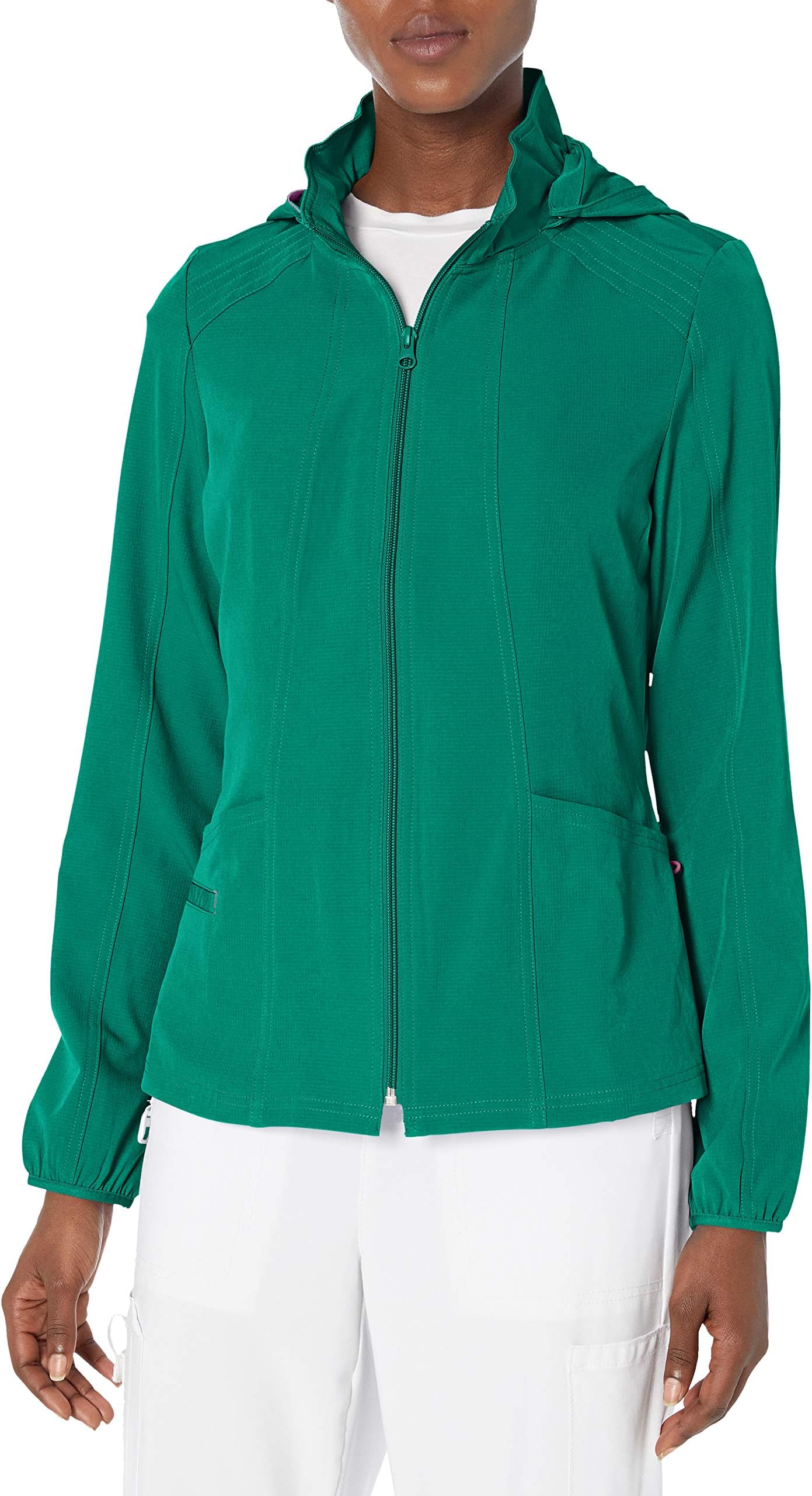 Women's Break On Through in Da Hood Warm-up Jacket - Green - Large
