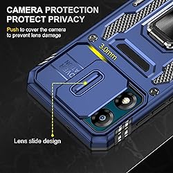 FRLMOOES for Motorola Moto E13 Case with 2 Screen