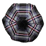 Scottish Tam O' Shanter Acrylic Tartan Wool Tammy
