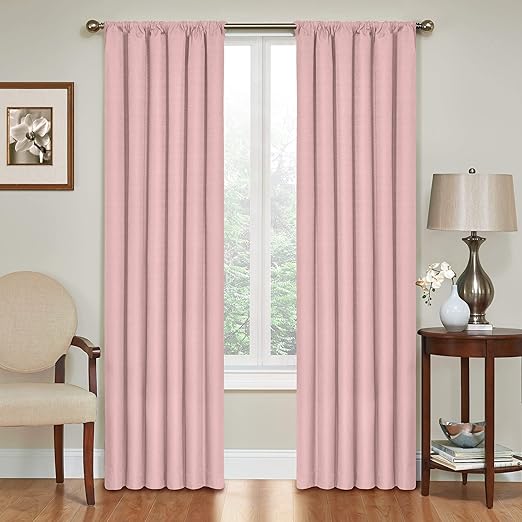 Amazon Com Eclipse Blackout Curtains For Bedroom Kendall