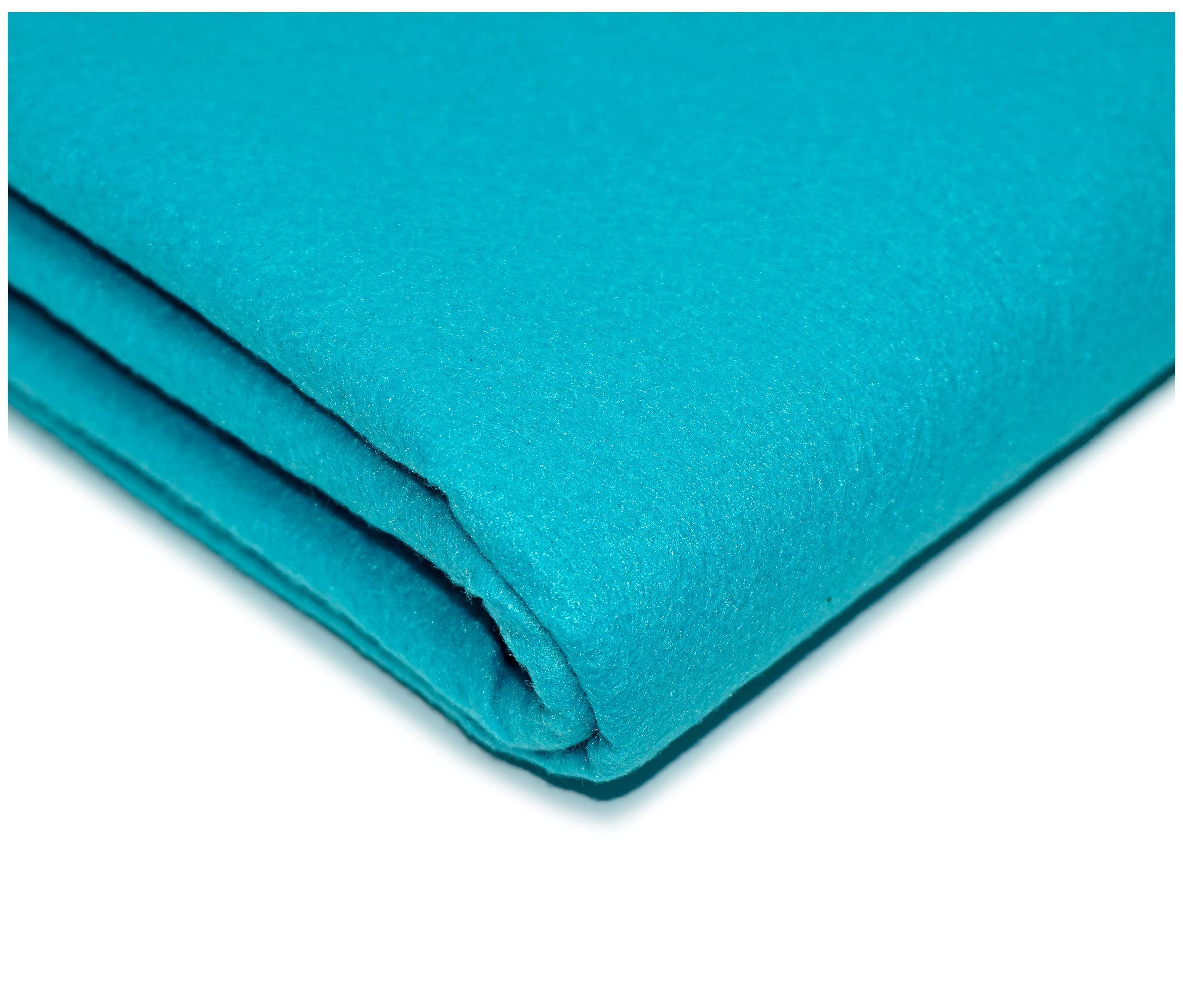 "Get Crafting" 100% Acrylic Felt Fabric Perfect for Arts & Crafts, Sewing Material - 150cm Wide, Available in 30 Vibrant Colours (300 x 150cm / 118" x 60" (Pre-Cut), Kingfisher)