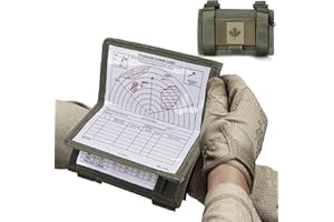 LIVANS Map Case Tactical Arm Sleeve QB Wristband Map Pouch Tactical Armband Sleeve Military Arm Wrist Pouch Document DOPE Car