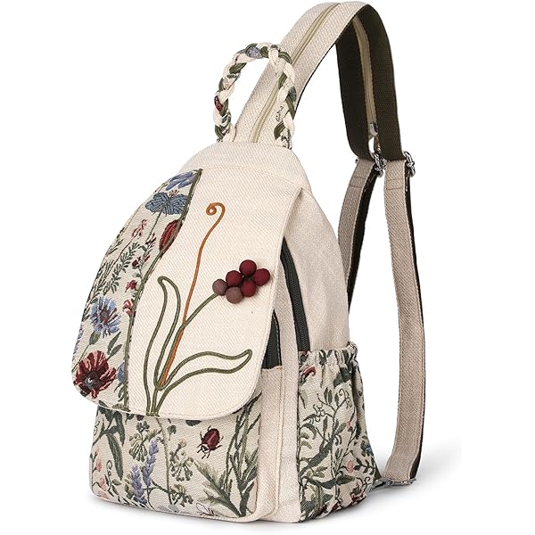 Amazon.com: Jbyjbx Tropical Leaves Print Crossbody Backpack