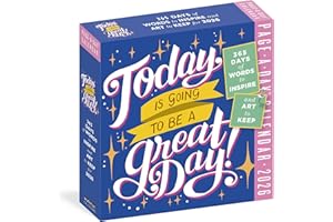 Today Is Going to Be a Great Day! Page-A-Day® Calendar 2026: 365 Days of Words to Inspire and Art to Keep