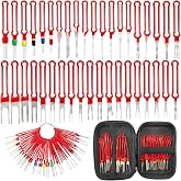 Onfunlee Terminal Removal Tool Kit 39 Pcs, Upgraded Broken Key Extractor Kit, Wire Connector Electrical Pin Removal, Terminal Release Depinning Tools for Removing Broken Keys, Car Household Devices