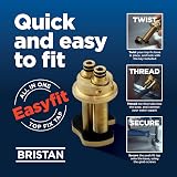 Bristan Bristan CSH EFSNK C Cashew Easyfit Kitchen Sink Tap Chrome view 8